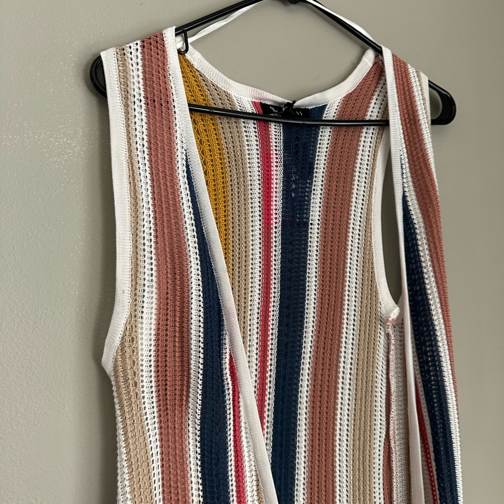 Colorful Open Vest/Duster - Picture 5 of 10